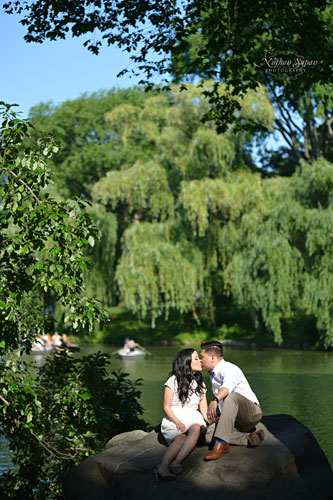 Engagement shoot Bethesda Central Park NY2